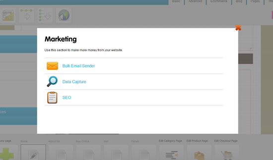 marketing advanced marketing tools such as bulk email sender and data capture