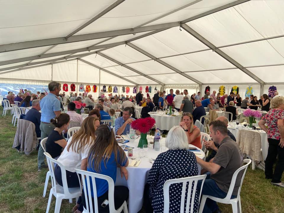 Lunch In the Marquee