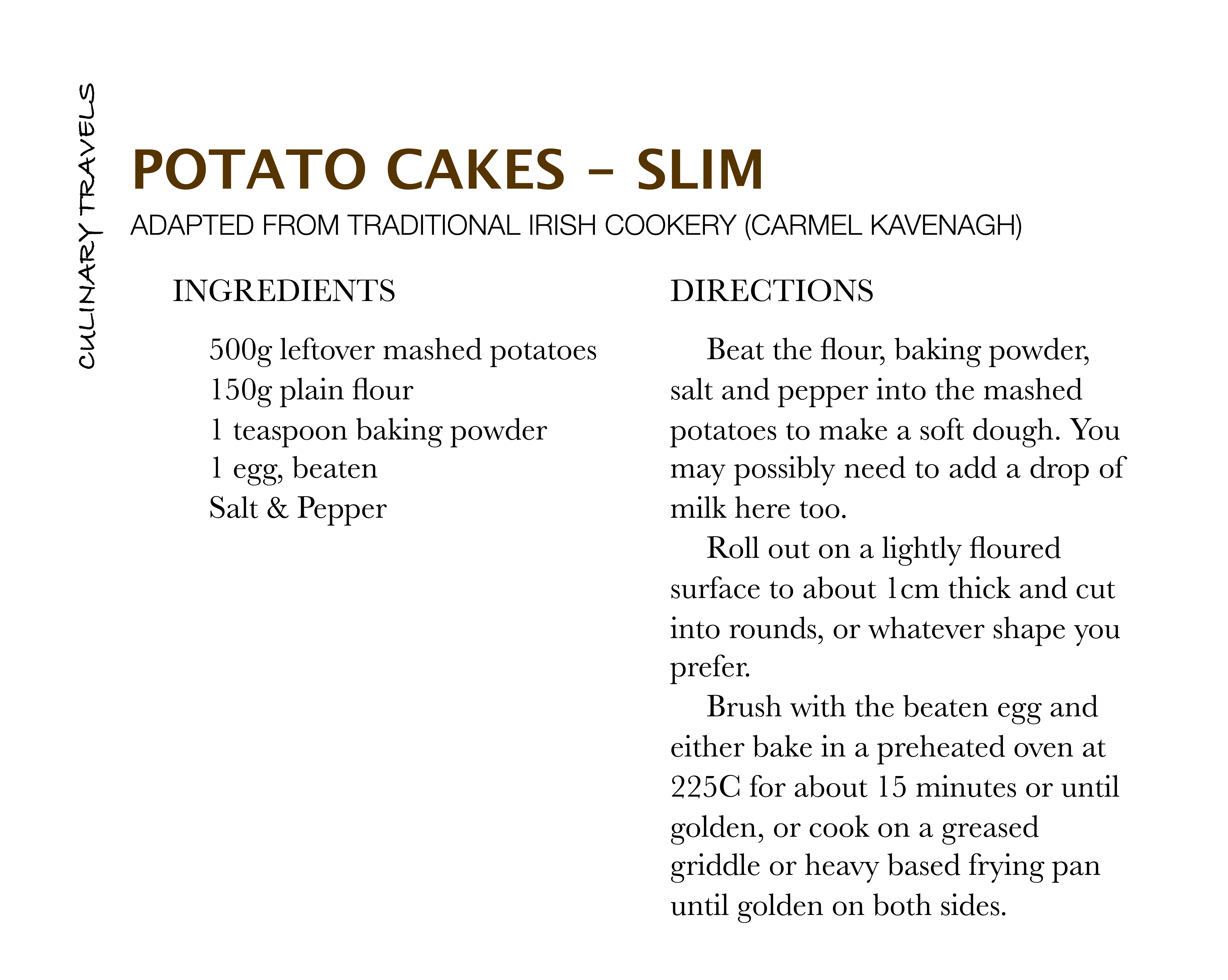 Irish Potato Cakes & Clonakilty Puddings | Blog