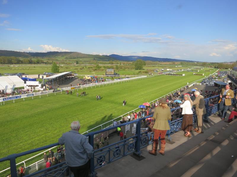 A stunning evening at Ludlow racecourse A stunning evening at Ludlow racecourse
