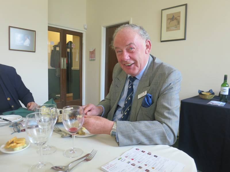 Racecourse Chairman Bud Booth.. Very Buddy to me!! Racecourse Chairman Bud Booth.. Very Buddy to me!!