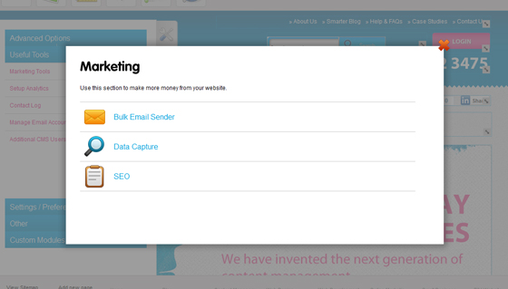 marketing advanced marketing tools such as bulk email sender and data capture