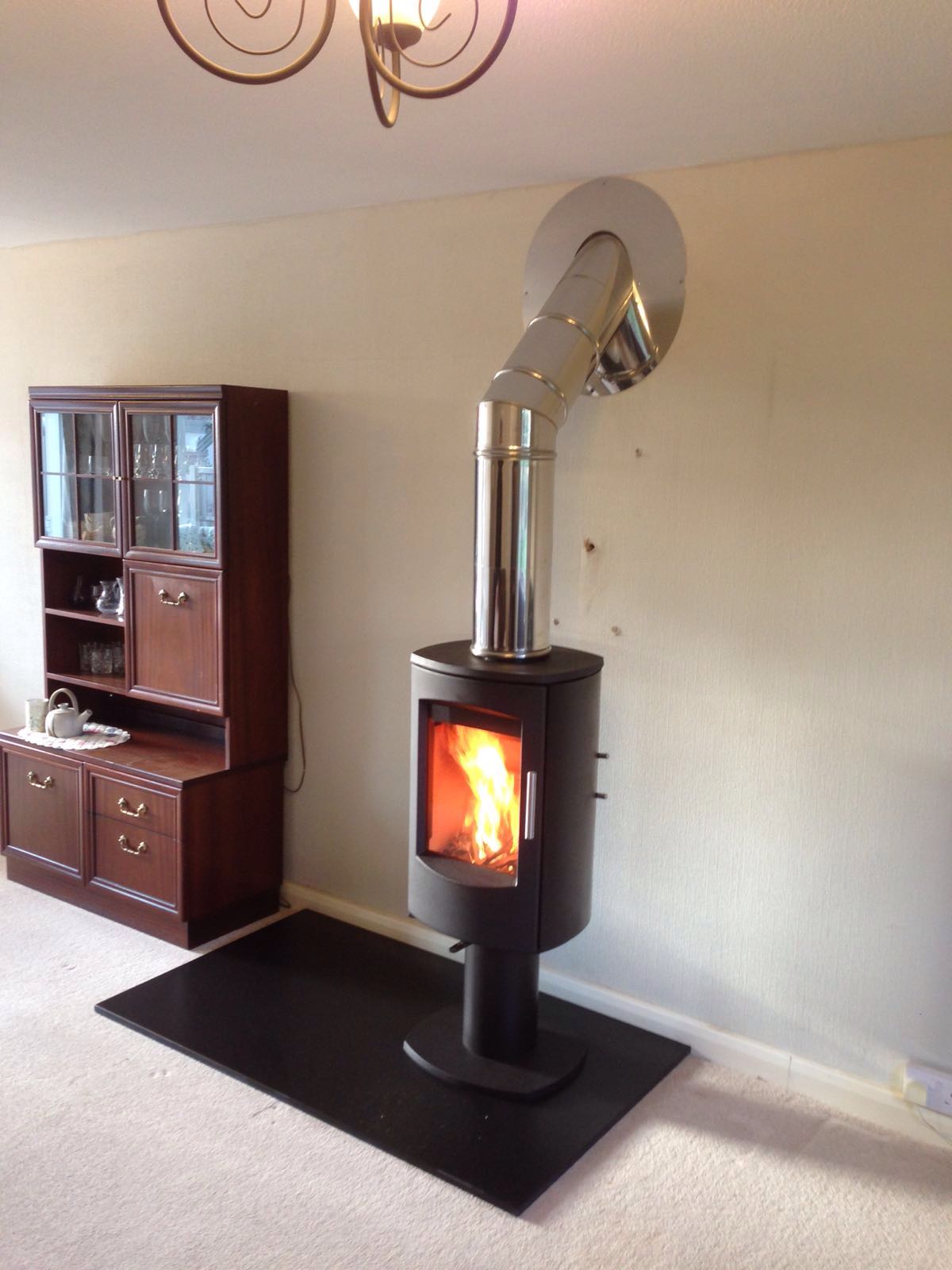 Embers Bristol stove istallation