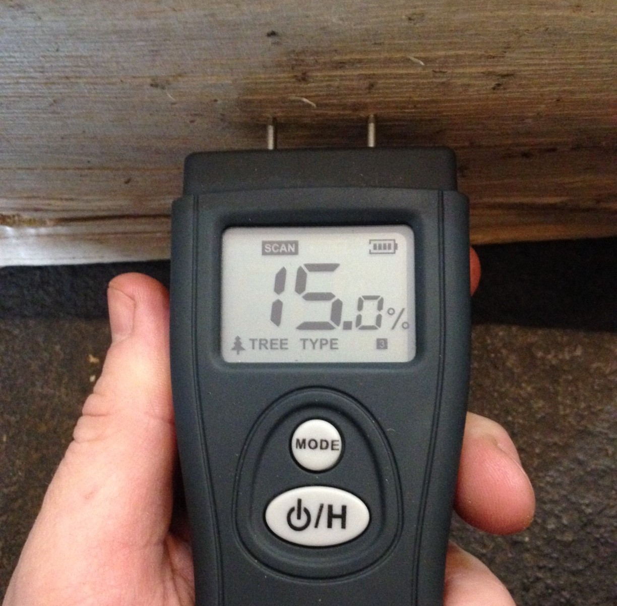 moisture meters a must for log burners in bristol